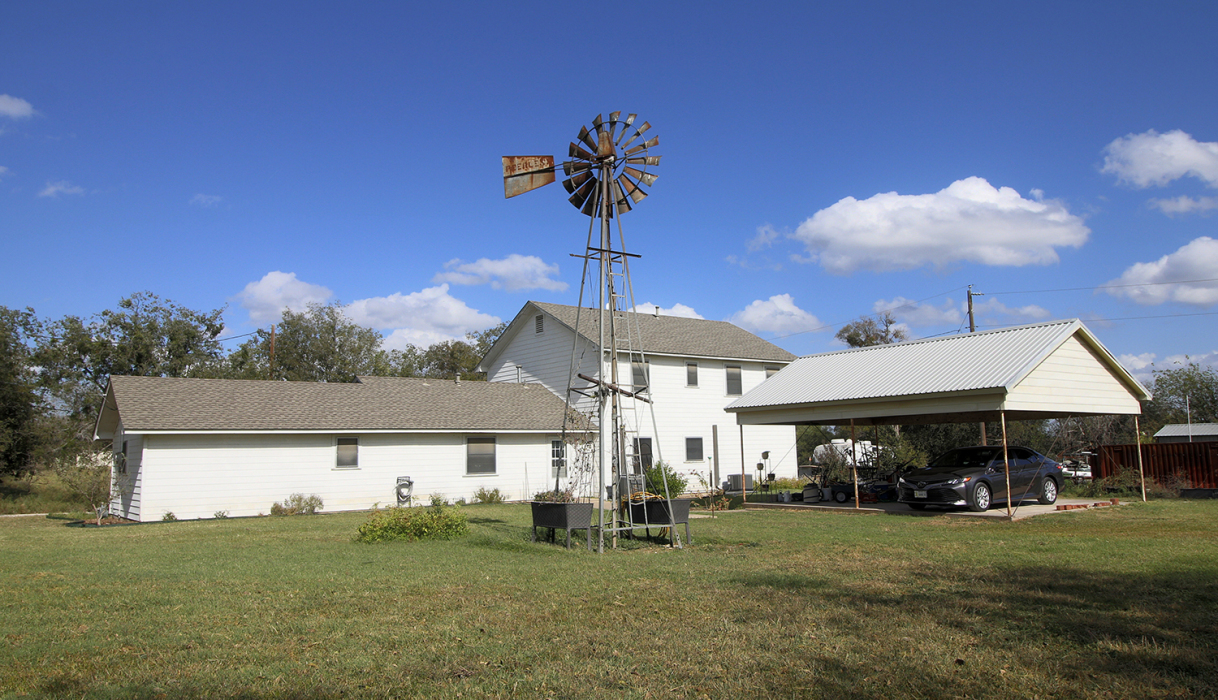 Vista a nivel de tierra.